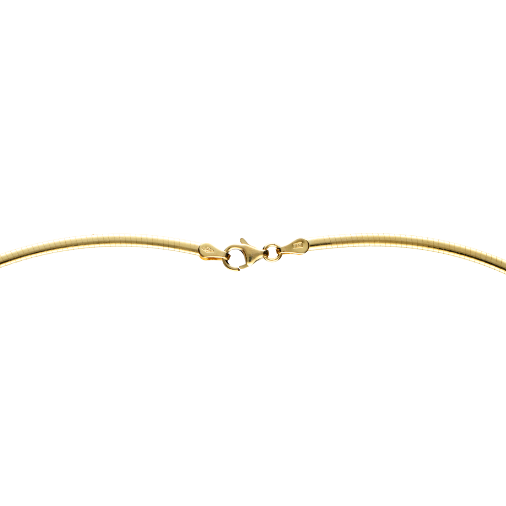 Collier Tonda-Kette oval Kettenbreite 2.45mm
