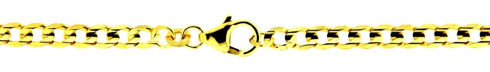 Bracelet Curb chain wide chain width 3.9mm