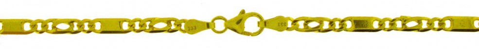 Armband Tigerauge Kettenbreite 3mm