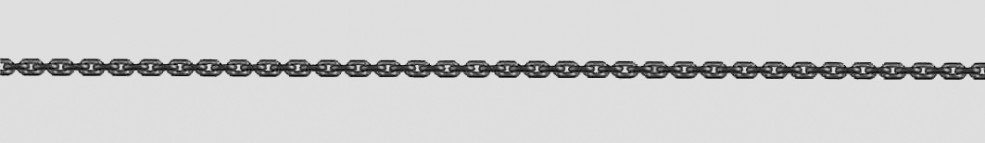 Collier Anker diamantiert Kettenbreite 1.7mm