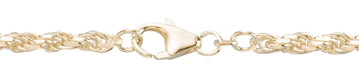 Armband Kordel massiv Kettenbreite 3.8mm