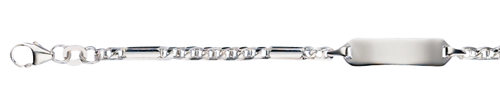 Id-Bracelet Curb trace chain chain width 2.9mm