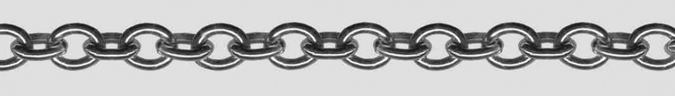 Collier Anker hohl Kettenbreite 6mm