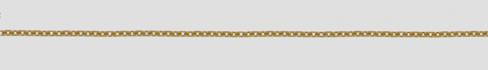 Necklace incl.loop Anchor diamond cut chain width 1.7mm
