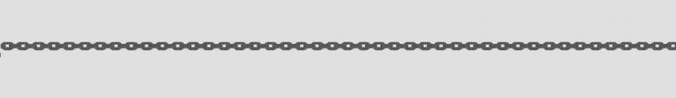 Necklace incl.loop Anchor diamond cut chain width 1.15mm