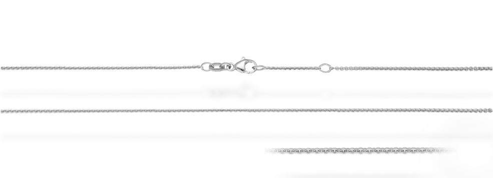 Necklace incl.loop Anchor round chain width 1.1mm