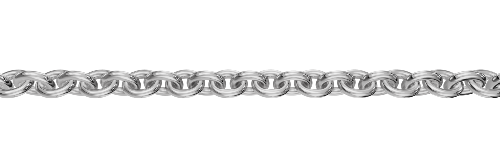 Collier Anker rund Kettenbreite 1.3mm