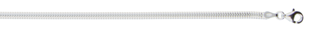 Necklace Snake chain oval chain width 2.8mm