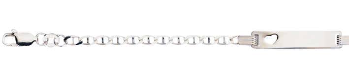 Id-Armband Panzersteg Kettenbreite 3.2mm