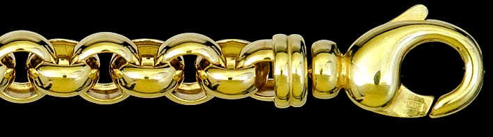 Necklace Belcher chain chain width 9.4mm