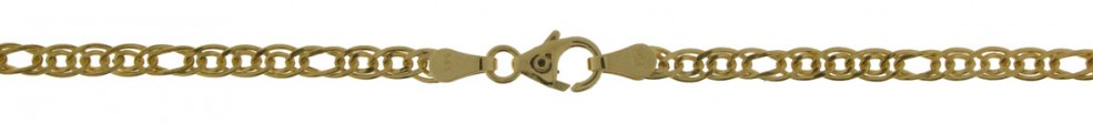 Armband Panzer hohl Kettenbreite 3mm