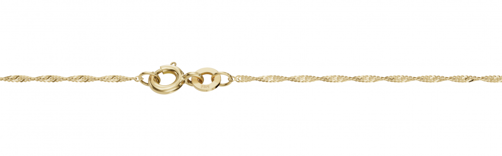 Collier Singapur Kettenbreite 1mm