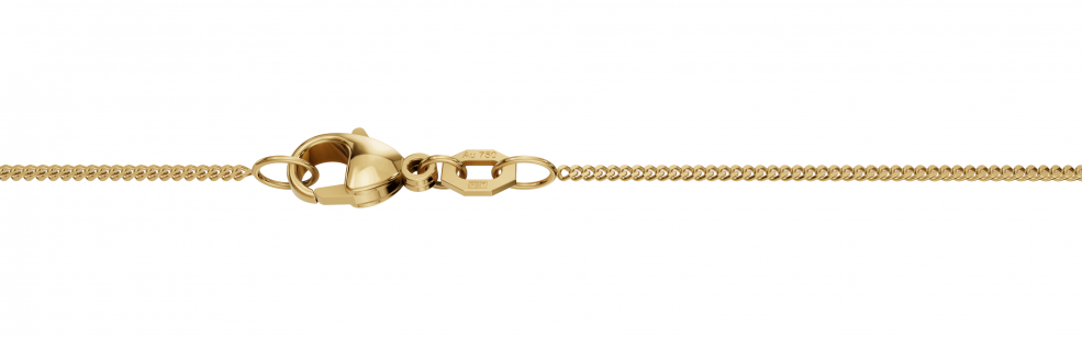 Necklace Curb chain chain width 1.1mm