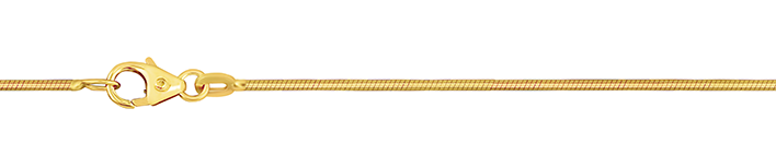 Necklace Snake diamond cut chain width 1mm