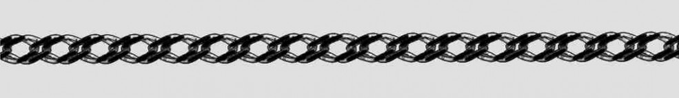 Bracelet Twin curb chain chain width 3.9mm