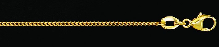 Collier Panzer rund Kettenbreite 1.4mm