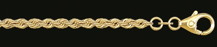 Bracelet Rope chain solid chain width 2.8mm