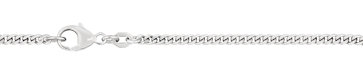 Collier Panzer Kettenbreite 2.4mm