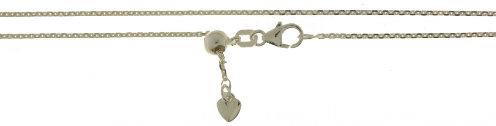 Necklace Anchor diamond cut chain width 1.3mm