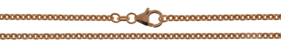 Necklace Anchor round chain width 2.8mm