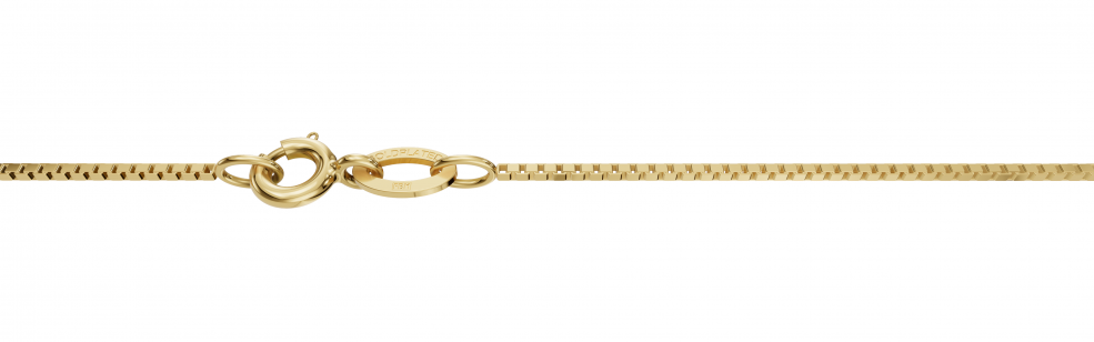 Necklace Box chain chain width 0.9mm