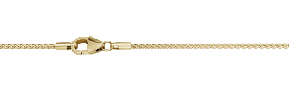Collier Zopf Kettenbreite 1.3mm