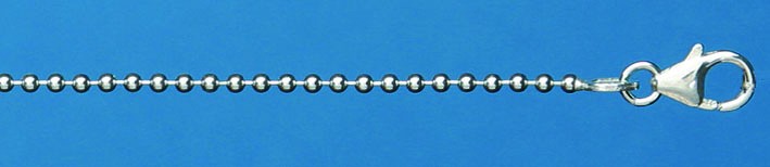 Collier Kugelkette Kettenbreite 1.5mm