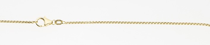 Necklace incl.loop Round box chain chain width 1.6mm