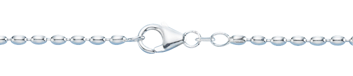 Collier Oliven-Kette Kettenbreite 2.3mm