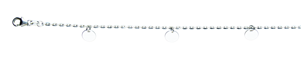Bracelet Anchor diamond cut