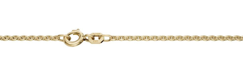 Necklace Anchor round chain width 2mm