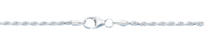 Collier Kordel massiv Kettenbreite 1.8mm