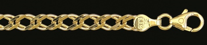 Collier Zwillingspanzer Kettenbreite 4.8mm