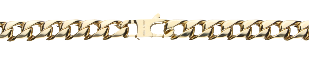 Necklace Curb chain hollow