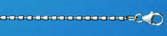 Collier Oliven-Kette Kettenbreite 1.8mm