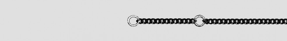 Ankle chain Curb chain chain width 1.7mm