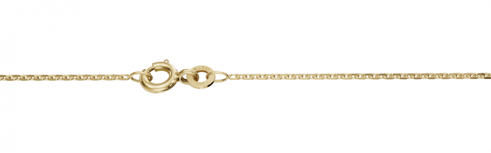 Collier Anker diamantiert Kettenbreite 1.15mm