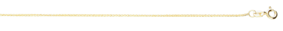 Collier Zopf Kettenbreite 1mm