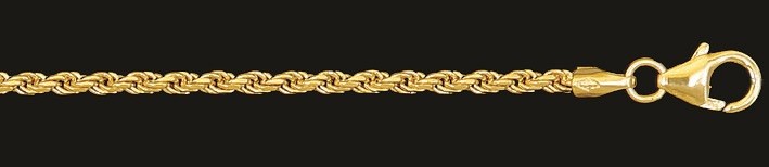 Collier Kordel massiv Kettenbreite 1.8mm