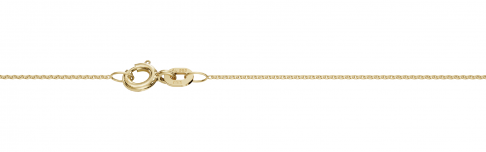 Collier Anker rund Kettenbreite 0.8mm