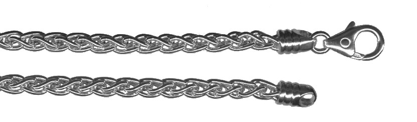 Bracelet Wheat chain chain width 3.2mm