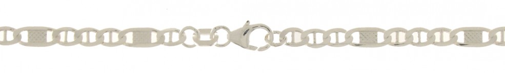 Bracelet Curb trace chain chain width 3.5mm
