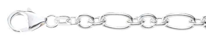 Armband Anker-Figaro Kettenbreite 5.5mm