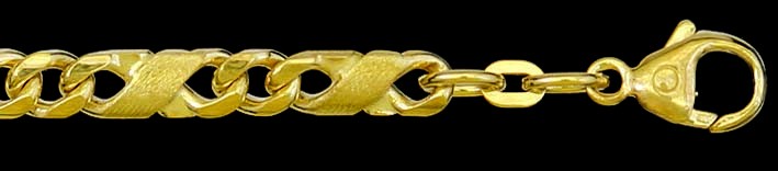 Bracelet Dollar-chain chain width 4.9mm