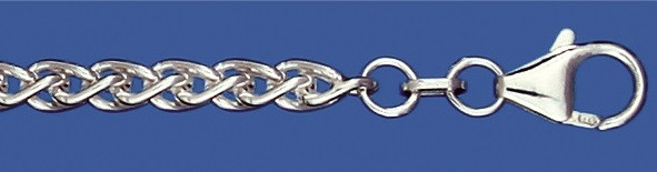 Necklace Wheat chain chain width 4.2mm