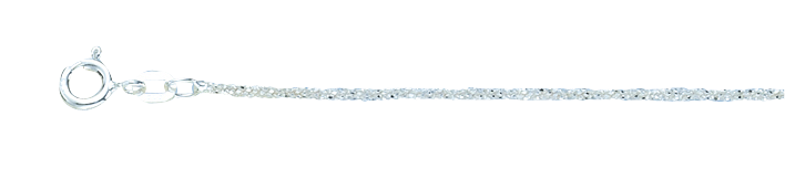 Collier Criss-cross-Kette Kettenbreite 1.4mm
