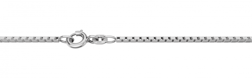 Necklace Box chain chain width 1.4mm