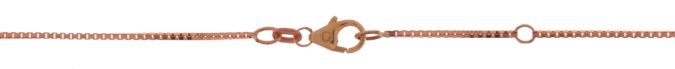 Collier mit Zwischenöse Venezia Kettenbreite 0.9mm