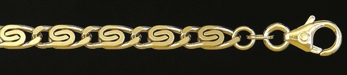 Collier S-Panzer Kettenbreite 3.8mm