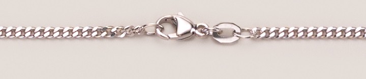 Necklace Curb chain chain width 2.1mm